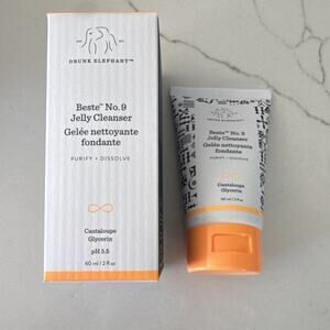 Drunk Elephant Beste No. 9 Jelly Cleanser 60ml 2 fl oz Cantaloupe Glycerin New